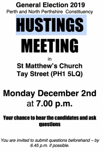 Hustings Meetings @ St Matthew's Church | Scotland | United Kingdom